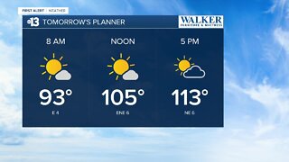 13 First Alert Las Vegas evening forecast | August 16, 2020