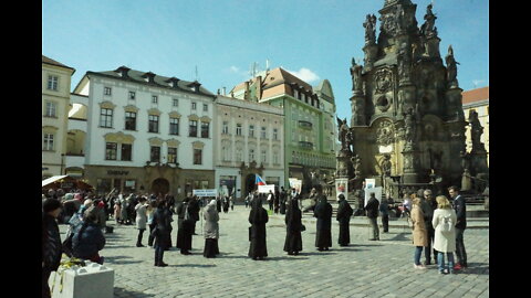 Velikonoční manifestace za ochranu rodiny a vzkříšení národa Olomouc 17.4.2022