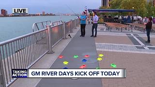 GM River Days festival in downtown Detroit
