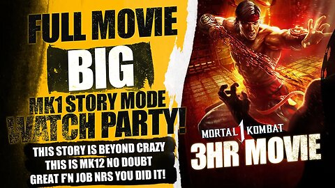 Mortal Kombat 1 : Full Story Mode Movie Watch Party No Commentary (Most Epic Story Ever)