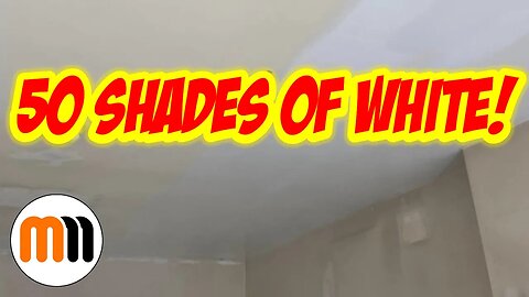 50 shades of white - Week 3 Update - Walls, Floor & Ceiling