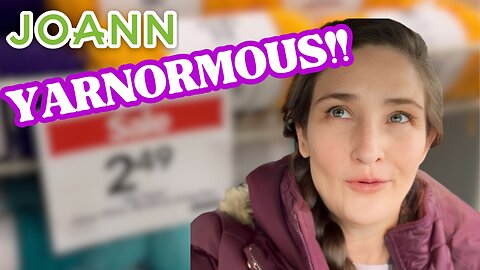 Joann’s YARNORMOUS YARN SALE! 🤩 Come yarn shopping with me!
