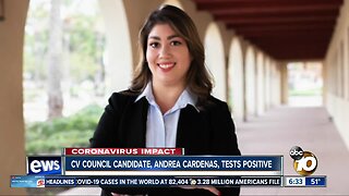 Chula Vista council candidate says she tested positive for coronavirus