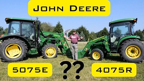 BIGGER BUT CHEAPER! 5075E vs. 4075R Practical Comparison AND TIM'S OPINION! BEST COMPACT TRACTOR?