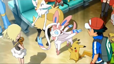Pokemon XYZ Dedenne Don't Want To Leave Everyone