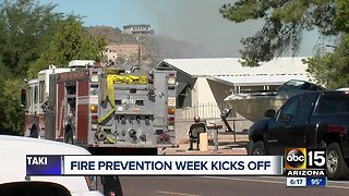 Second week of October dedicated to Fire Prevention Week