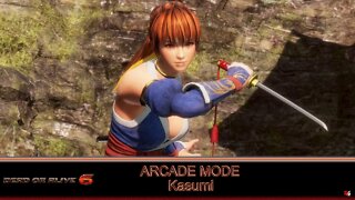 Dead or Alive 6: Arcade Mode - Kasumi