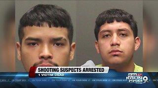 Detectives arrest two suspects involved in two separate shooting incidents