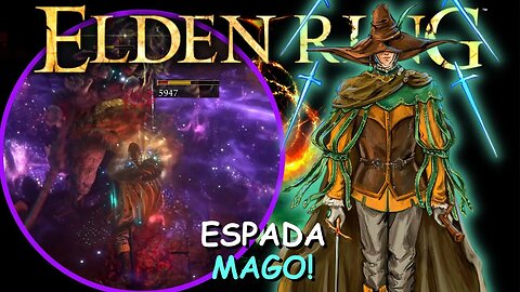 ESSA BUILD DE ESAPADACHIN MAGO FICOU INSANA COM NOVO PATCH 1.10 DE ELDEN RING! 😱