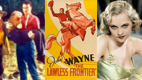 A FRONTEIRAS SEM LEI (1934) John Wayne, Sheila Terry, George 'Gabby' Hayes | Ocidental | P&B