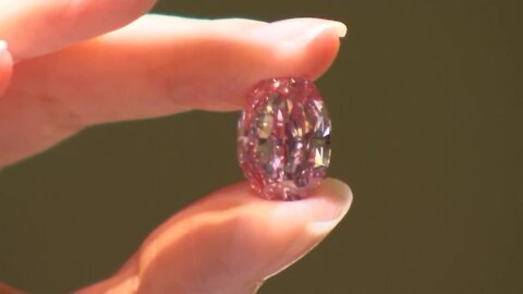 Rare pink diamond worth millions to be auctioned