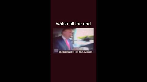 Funny video must watch with Donald trump buying car with children in it dwl watch to see what happen