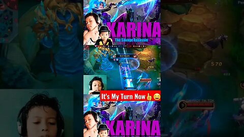 It's Karina Turn Back Attack #razimaruyama #mobilelegend #savage #memes #karina #karinasavage