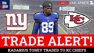 BREAKING: Giants TRADE Kadarius Toney To The Chiefs For Draft Picks