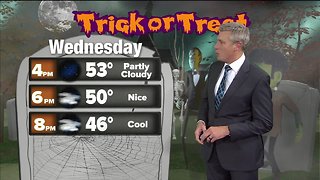 Warmer and pleasant Wednesday