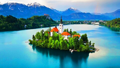 Slovenia 4K Beautiful Places With Calming Music