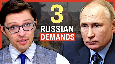 Russia Issues 3 Demands to End War; U.S. Bans Russian Oil Imports; Gas Price Surges to $4.17