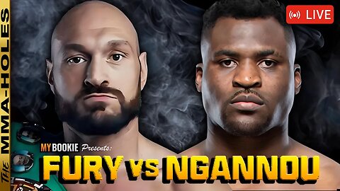 🔴TYSON FURY vs FRANCIS NGANNOU: LIVE Boxing Commentary | The MMA-Holes