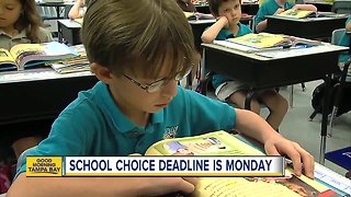 Hillsborough school choice applications due Monday, Dec 31