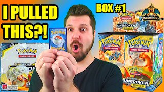 Pokemon Unbroken Bonds Booster Case Opening (Box 1) (Charizard Hunting)