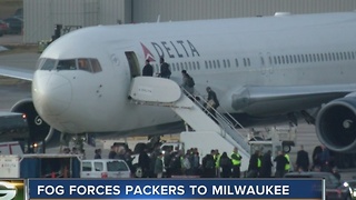 Packers Team Plane Grounded by Fog