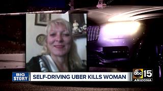 Self-driving Uber hits and kills woman in Tempe
