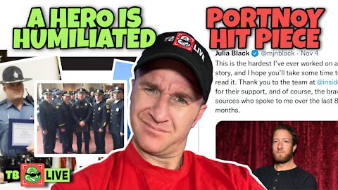 Ep #420 - State Trooper Humiliated for Not Getting the Jab, Business Insider Dave Portnoy Hit Piece