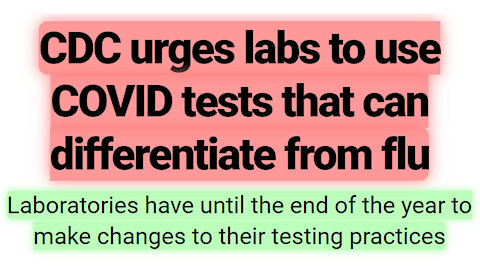 CDC changes policy on RT-PCR test