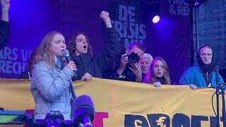 Greta Thunberg - "No Climate Justice on Occupied Land" (BLAH BLAH Protest Remix)