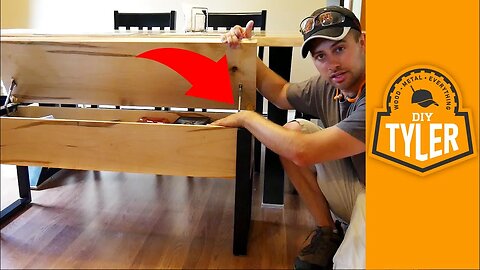 Building a Kitchen Bench with Soft Close Hinges