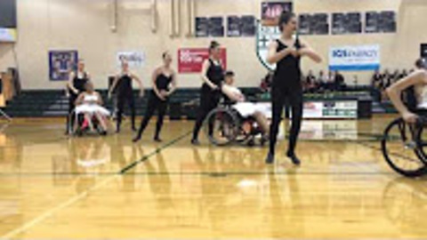 Wonders on Wheels dance team perform heartwarming routine to Celine Dion