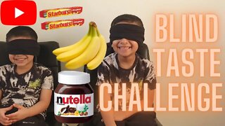 Blind Taste Challenge With Super Kids