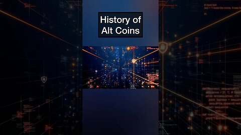 Unveiling the Hidden Gems: The History of Altcoins 💎📜 #Altcoins #CryptoHistory #DigitalCurrency