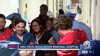 SMU visits Boca Raton Regional Hospital 12/19