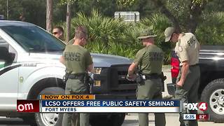 Local sheriff's are offering residents free public safety training