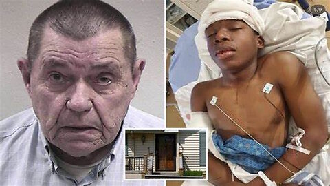 White man shoots black kid for ringing the wrong doorbell?