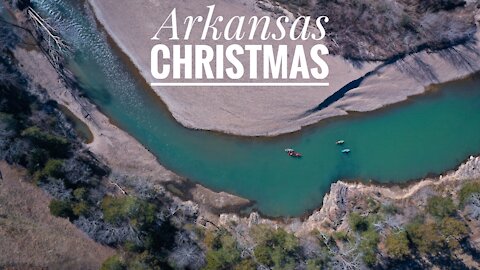 Arkansas Family Christmas | Kayaking Adventure