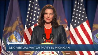 DNC virtual watch party in Michigan