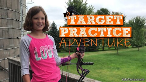 S1:E16 A Kids Outdoors Archery Target Practice Adventure | Kids Outdoors