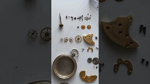 Restoring a 100 year old pocket watch by Omega #watch #restorations #watchrestoration #omega