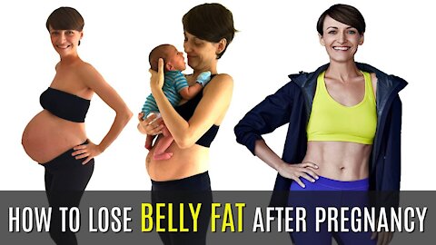 How to Lose Belly Fat After Pregnancy _ 10 Effective Exercises