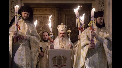 Romania - Holy Easter at the Patriarchal Cathedral in Bucharest