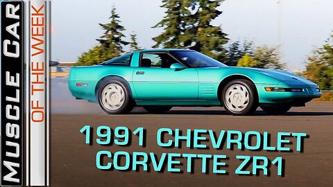 1991 Chevrolet Corvette ZR1 LT5: Muscle Car Of The Week Episode 262 V8TV