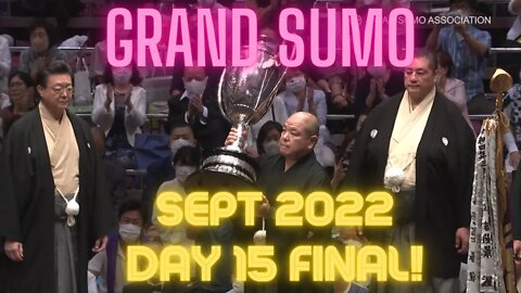 Day 15 of the Grand Sumo Tournament in Tokyo, FINAL DAY! Full 90 mins! Please enjoy!