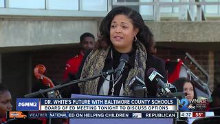 Baltimore Co. School Board to vote on giving interim superintendent another term