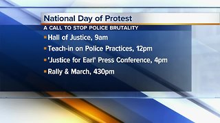 Demonstrations being held in San Diego against police brutality