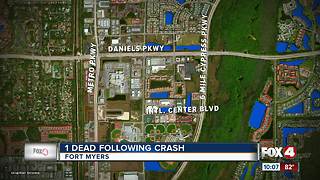 1 Dead Following a Fort Myers Crash