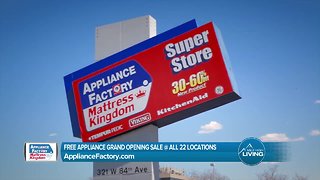 Appliance Factory - Learn about the Deals and Steals.