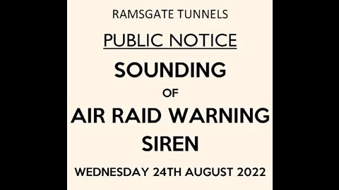 Ramsgate Air Raid Siren