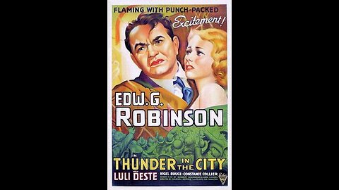 Thunder in the city (1937) Edward G. Robinson full length film